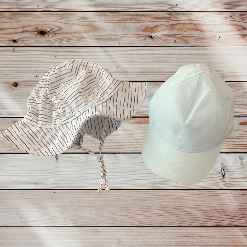 ⭐️ SUN HAT ⭐️ // BABY SUN HAT BUNDLE // 6-12 MONTHS